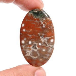 Ocean Cabochon 40x24 mm Oval Shape 41.65 Ct Natural Jasper Gemstones