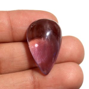 28x17 MM Pear Shape Bi-Color Natural Ametrine Cabochon Stone 30.65 Ct