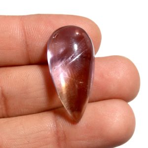 30x14 MM Pear Shape Loose Cabochon Top Quality Bi-color Ametrine Stone